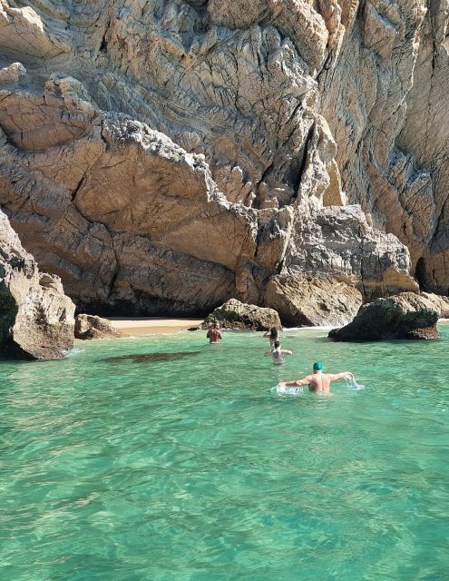 Sesimbra: Secret Bays and Beaches Boat Tour with Snorkeling - Stop 2, Ribeiro do Cavalo Beach: A Proper Break for Walking and Getting Wet