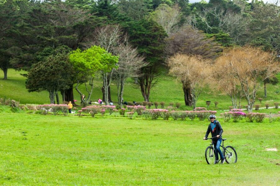 Sete Cidades: Kayaking and Biking Adventure - 1.5 Hours Paddling the Lake in a Double-Seat Kayak