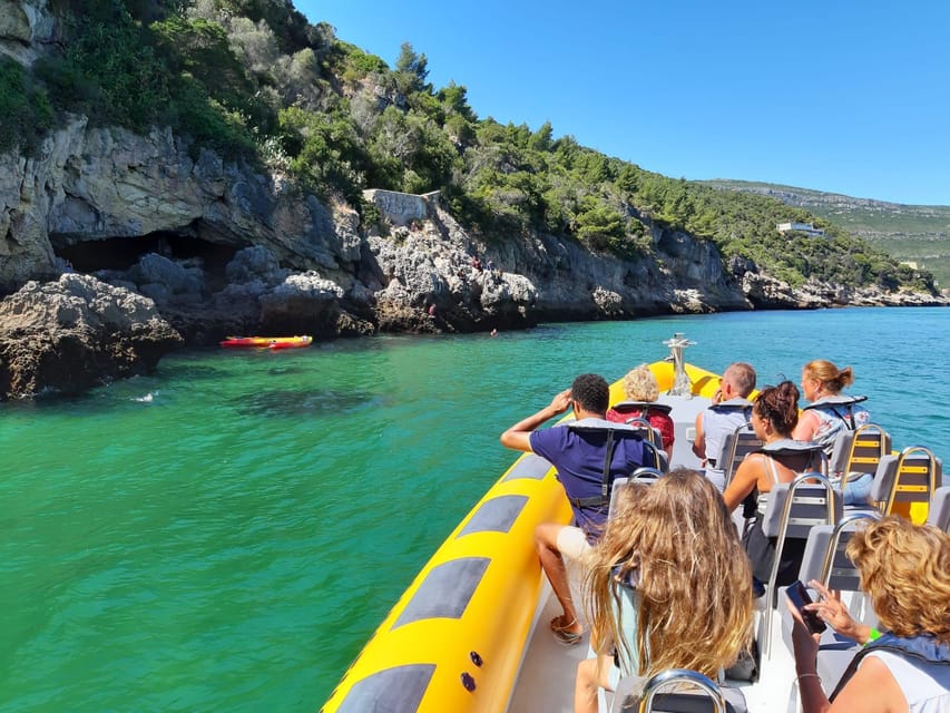 Setúbal and Tróia: Dolphin Watching and Arrábida Bays - Boat size, music onboard, and the no-microphone style