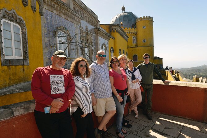 Sintra and Cascais Small Group Tour from Lisbon - Castle of the Moors views: passing the big fortifications
