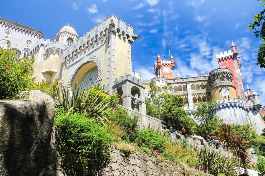 Sintra: Pena Palace and Park Entrance Ticket - Pena Park walk: Where the views and the famous angles come from