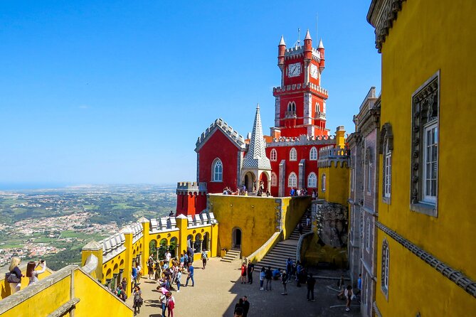 Sintra, Pena Palace, Quinta da Regaleira & Cascais Group Tour - From Lisboa Rossio at 8:00, then straight into Sintra