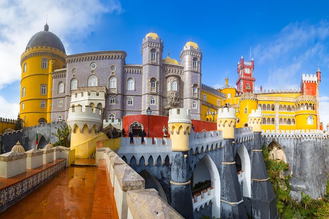 Sintra, Pena, Regaleira, Cabo da Roca & Cascais from Lisbon - Pena National Palace: gardens first, then your palace moment