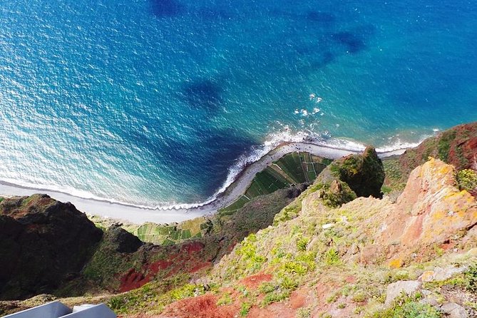 Skywalk, Amazing Views & Wine Tasting in Open Roof 4x4 Adventure - Cabo Girão skywalk: the glass floor and the 589 m drop