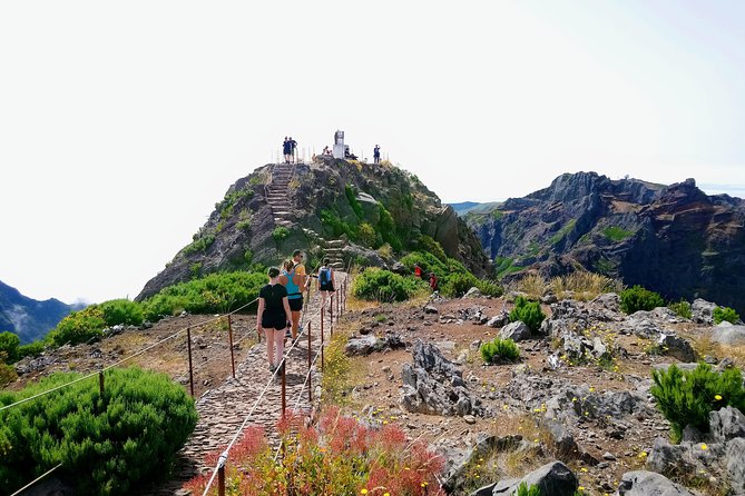 Sunrise Guided Hike PR1 Pico do Areeiro Pico Ruivo small group - Santana houses: a human pause after the mountain strain
