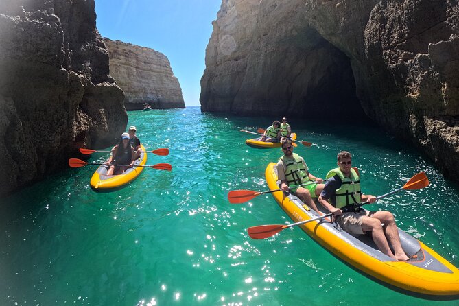 Sunrise Small Group Kayak Experience in BENAGIL Cave & 4K Photos - Benagil Cave: Sinkhole Photos and Fossil Hunting (Inside)