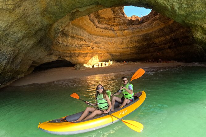 Sunrise Small Group Kayak Experience in BENAGIL Cave & 4K Photos - Praia da Marinha: Arches, Sinkholes, and Cave Passes
