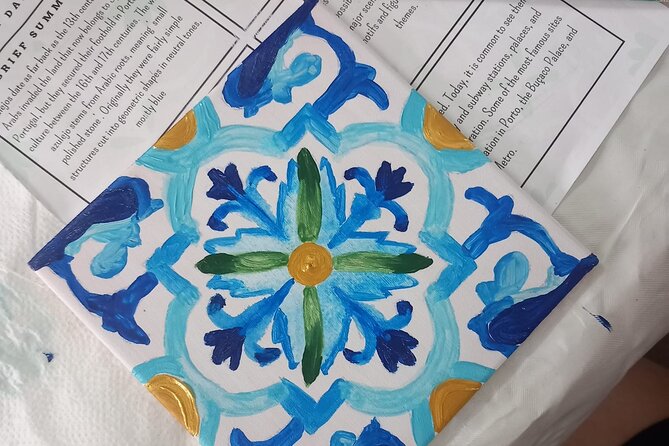 Tile Painting and Cocktails in Downtown Porto - Colors, Patterns, and Why Your Tile Looks Like It Belongs in Porto