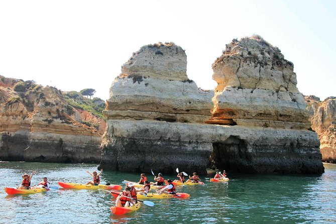 Unlock the Magic of Ponta da Piedade by Kayak – Lagos - The crew makes it: Humberto, Manuel, Ricardo, and Alfonso energy