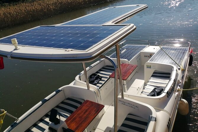 Visit Silves & Explore the Arade River | Eco-Friendly Solar Boat - Iron bridges and river crossings: road, rail, and the EN125 connection
