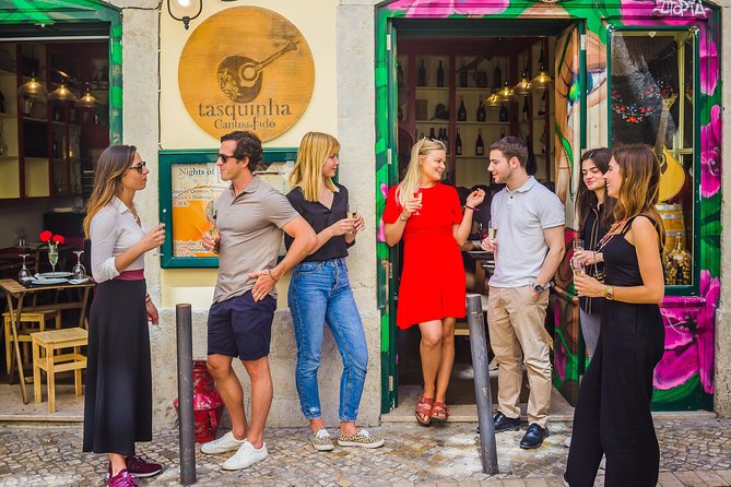 Winner 2025 Undiscovered Lisbon Food & Wine Tour by Eating Europe - São Jorge stop: peixinhos da horta with wasabi mayo and green sparkling wine