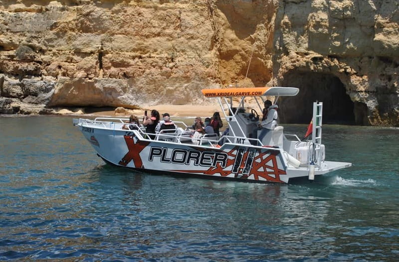 X Plorer – Caves (Benagil) & Dolphins Cruise - Cruising Toward Carvoeiro: Read the Coast Like a Local